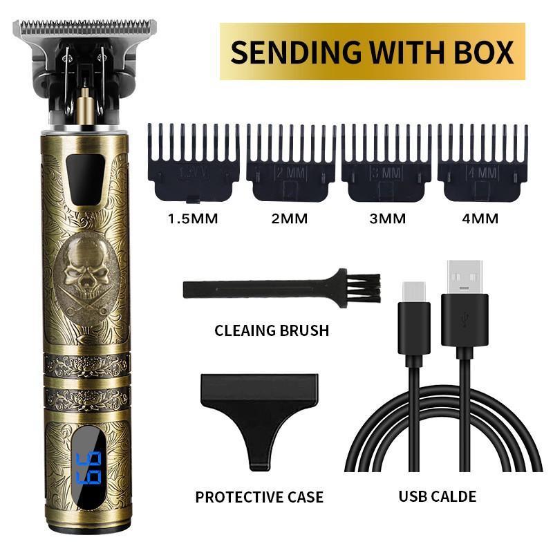 Multi-functional Rechargeable Razor: Electric Hair Clipper & Beard Shaver